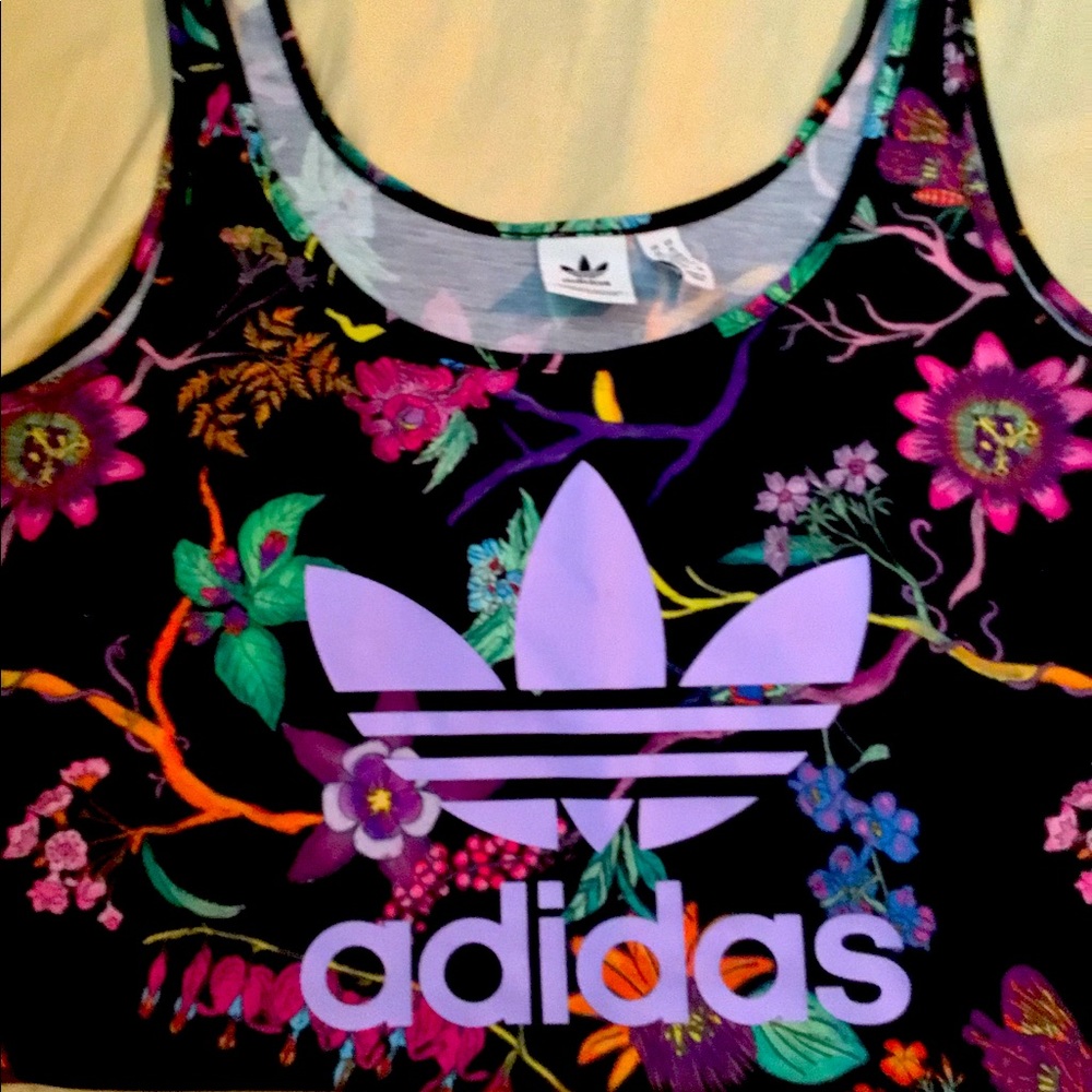 Adidas Farm Poisonous Garden tank top. - Picture 1 of 3